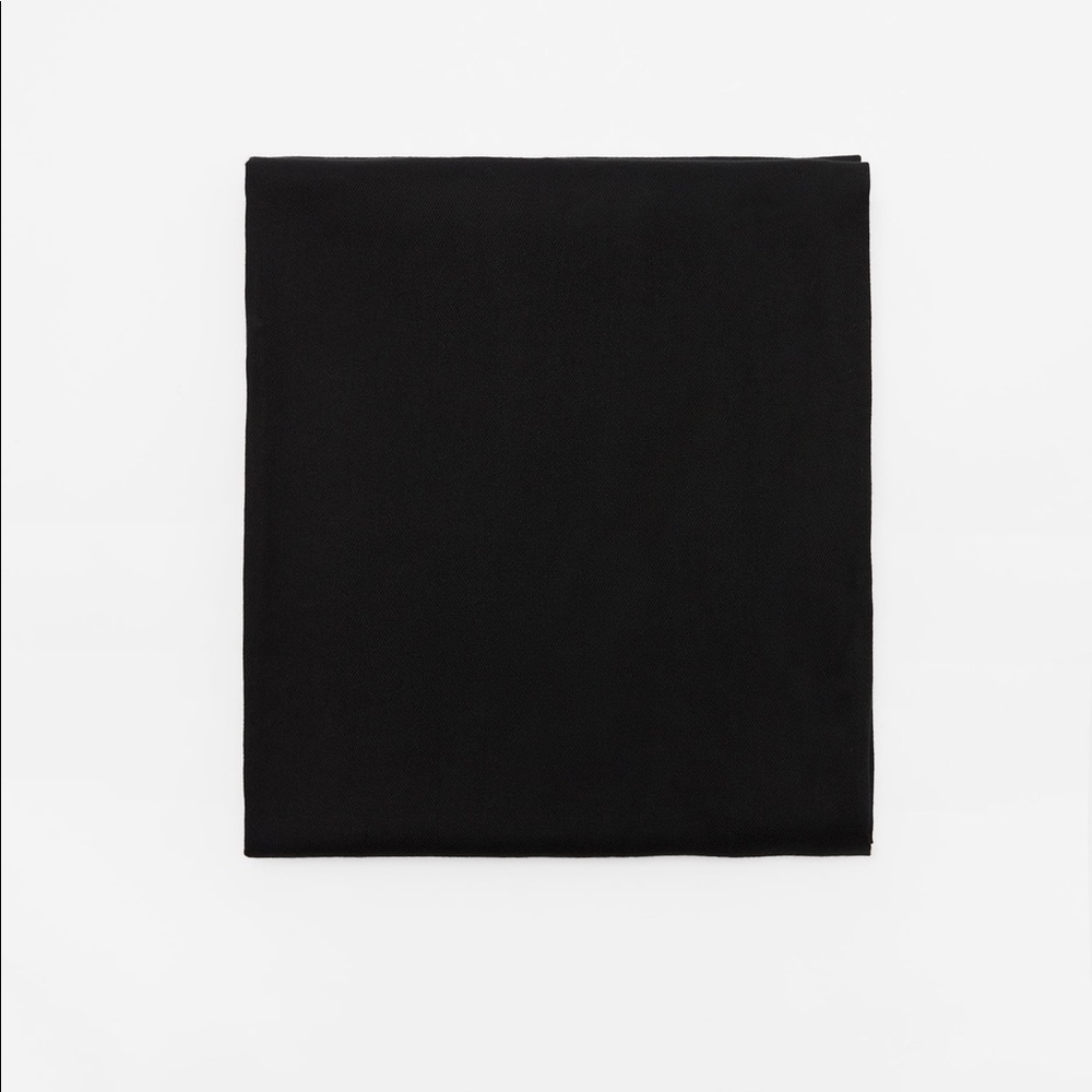 ZARA BNWT SUPER SOFT SCARF • BLACK - Picture 14 of 16